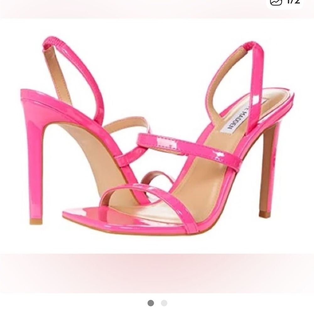 Pink High Heel Sandals